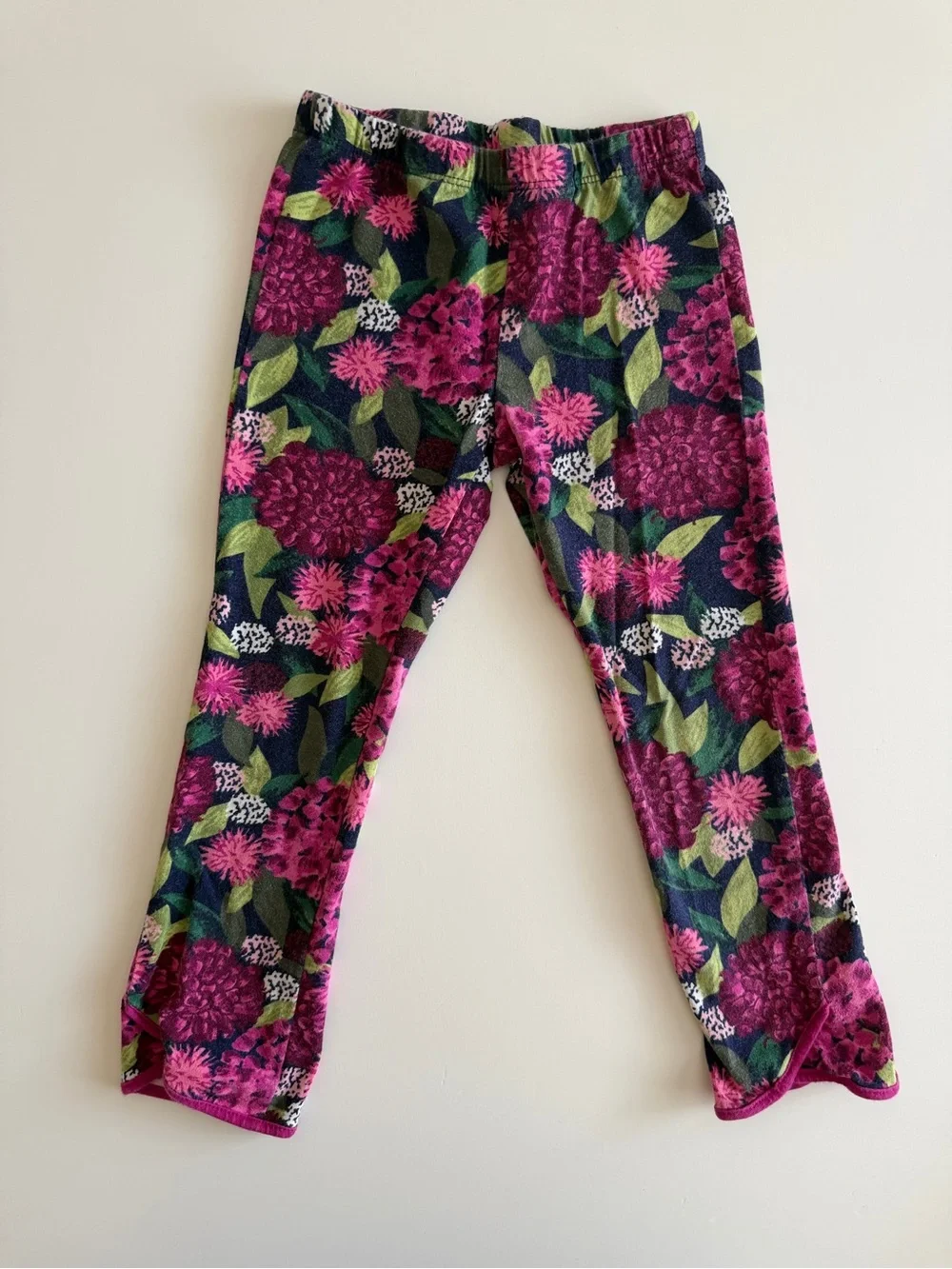 Gymboree Girls 3T Set in Pink/Magenta Floral Fall Long Sleeve with Pants